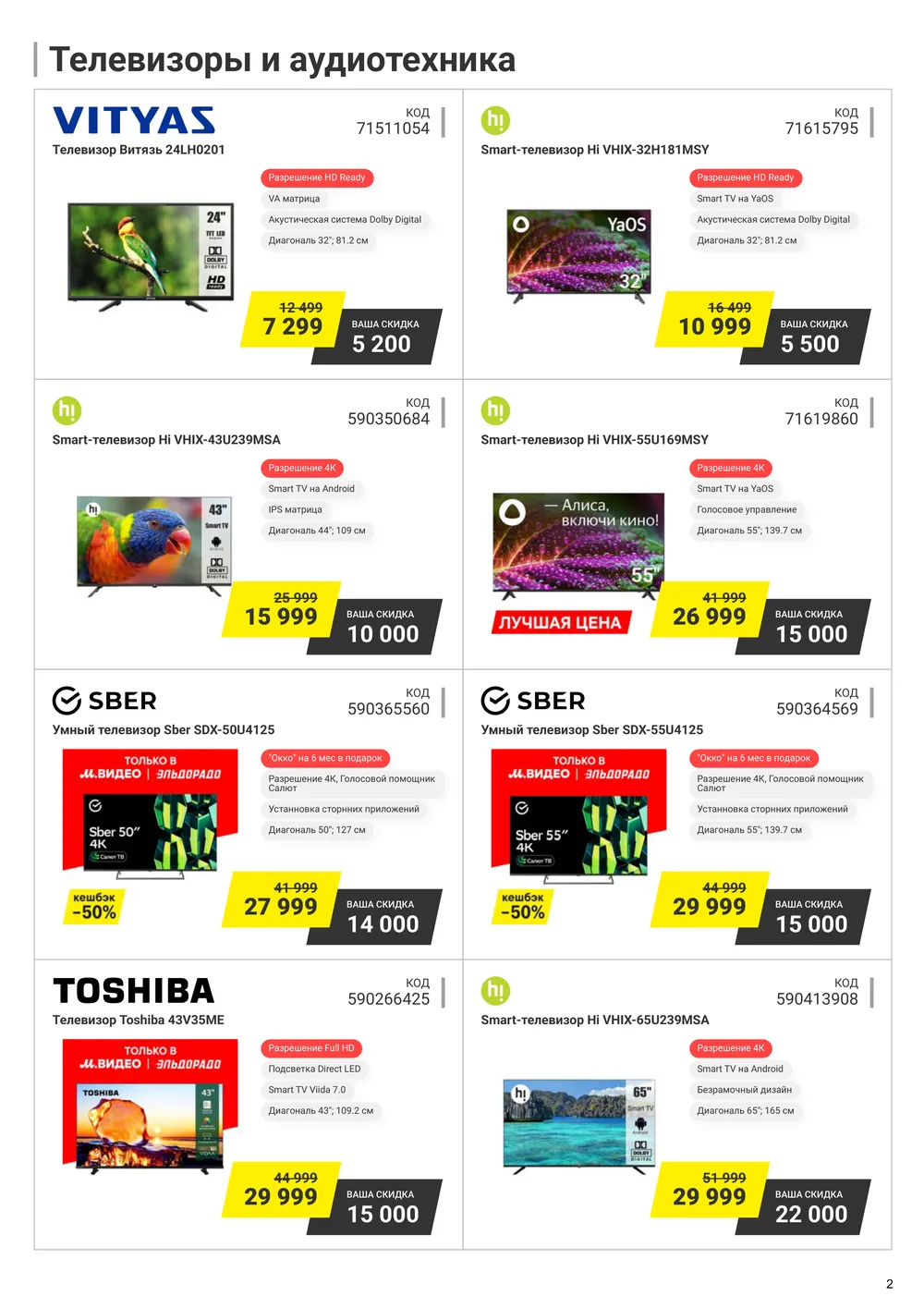 Эльдорадо-каталог